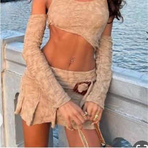 Top and bottom from Jaded London.